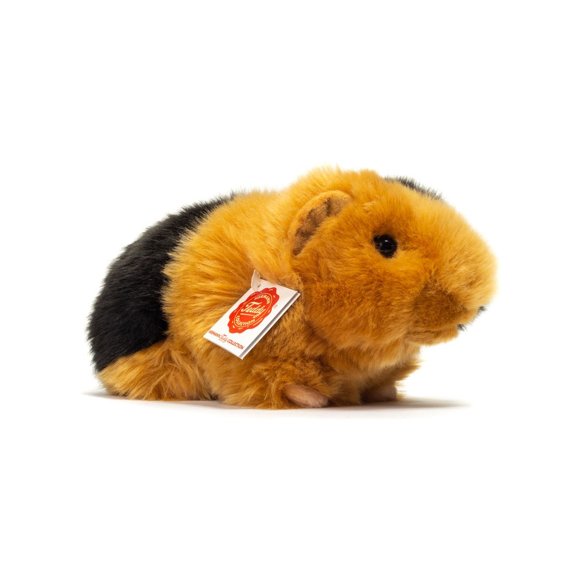 Teddy-Hermann - Meerschweinchen schwarz/gold 20 cm