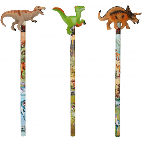 Depesche - Dino World - Bleistift Mit Dino-Topper