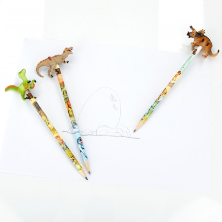 Depesche - Dino World - Bleistift Mit Dino-Topper