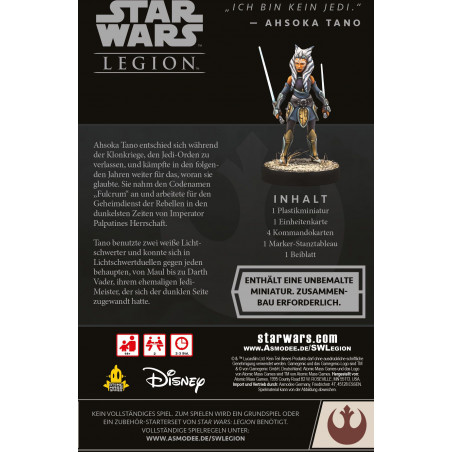 Atomic Mass Games - Star Wars Legion Ahsoka Tano Atomic Mass Games - Star Wars Legion Ahsoka Tano