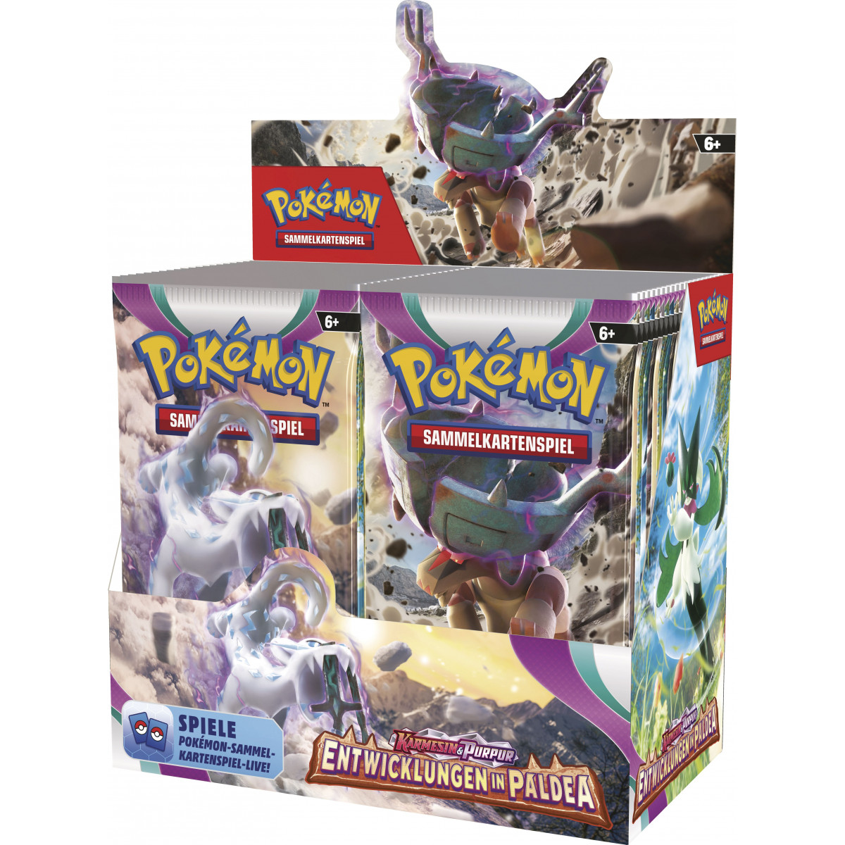 Pokémon TCG - KP02 Entwickl. in Paldea Boost