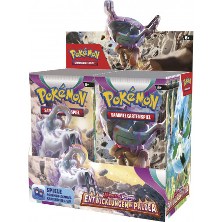 Pokémon TCG - KP02 Entwickl. in Paldea Boost Pokémon TCG - KP02 Entwickl. in Paldea Boost