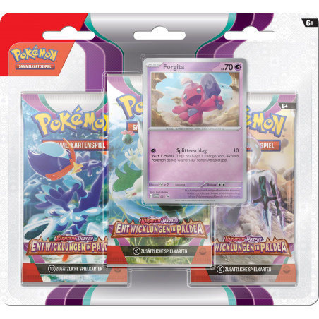 Pokémon - PKM KP02 3-Pack Blister DE MBE6