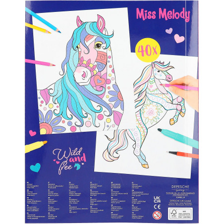 Depesche - Miss Melody - Colour & Design Book