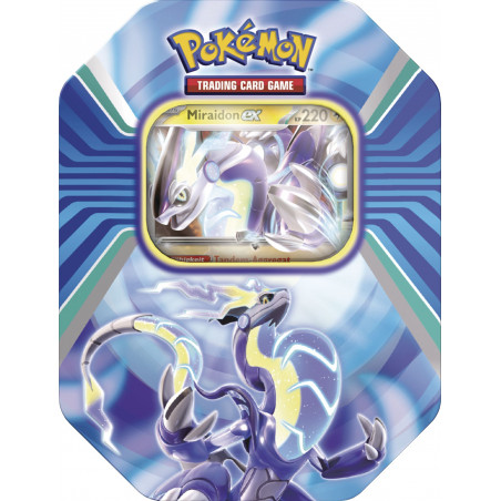 Pokémon TCG - Pokemon Tin 107 Miraidon Pokémon TCG - Pokemon Tin 107 Miraidon