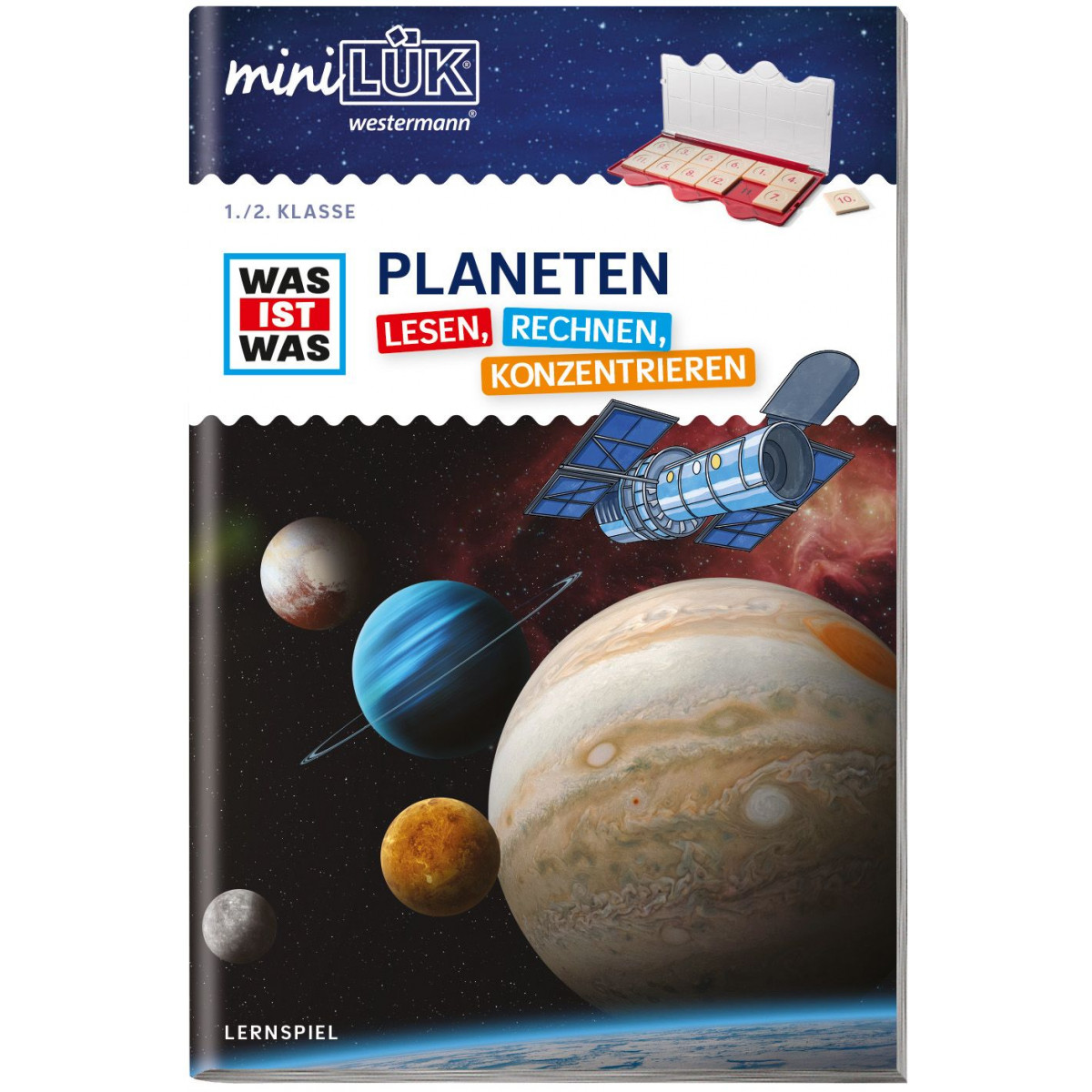 miniLÜK - Was ist Was 1. Lesen plus Rechnen Planeten ab 6