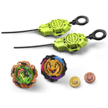 Hasbro - Beyblade Burst QuadStrike Light Ignite Battle Set