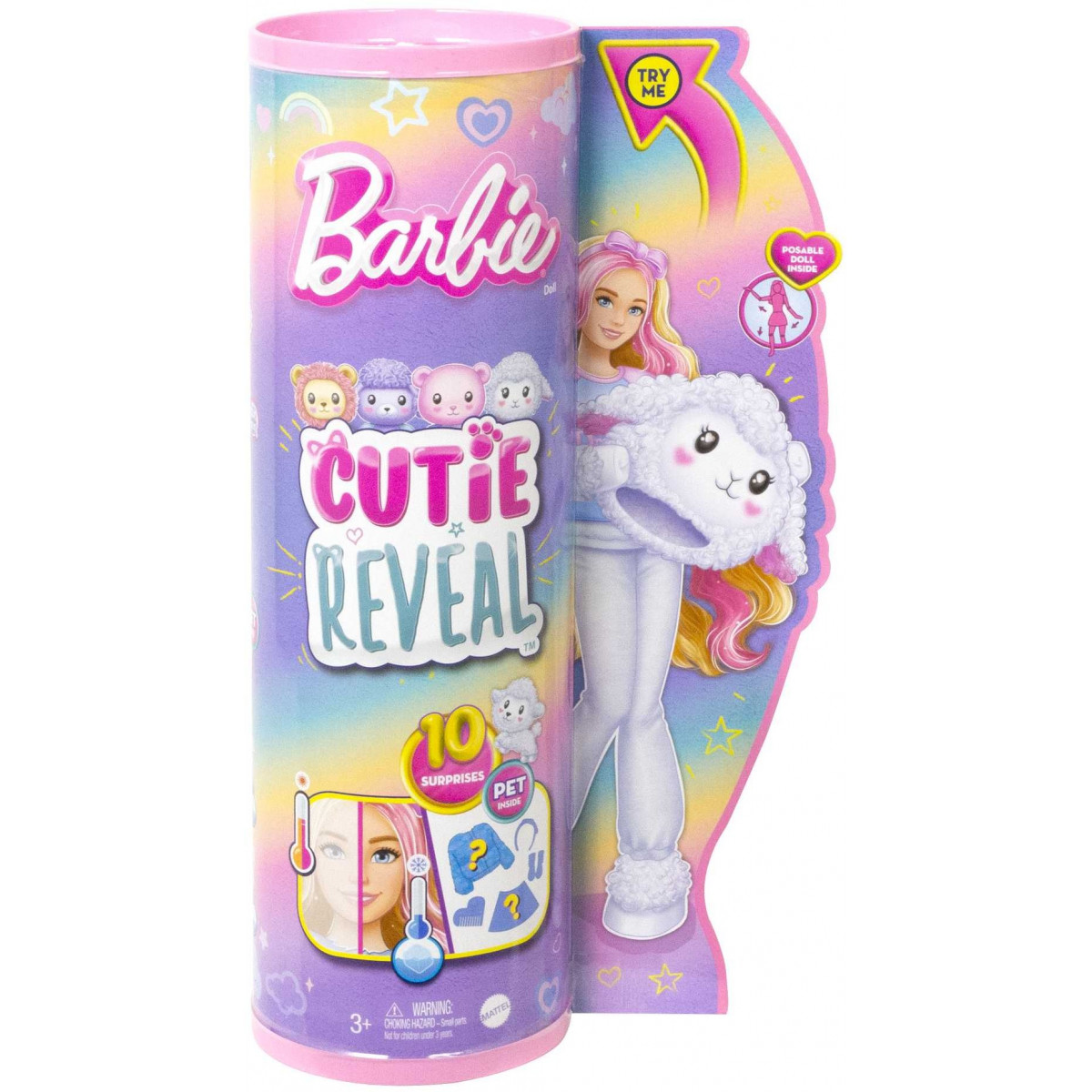 Barbie - Barbie Cutie Reveal Kuschelweich Serie - Lämmchen