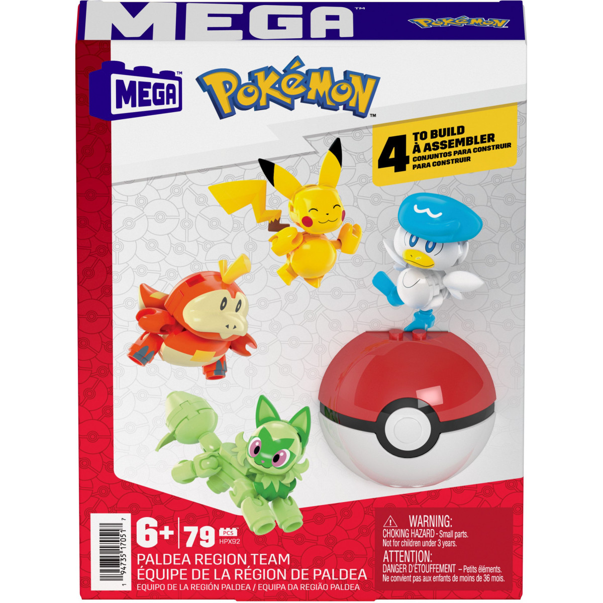 Mega Bloks - Pokémon Paldea Region Team