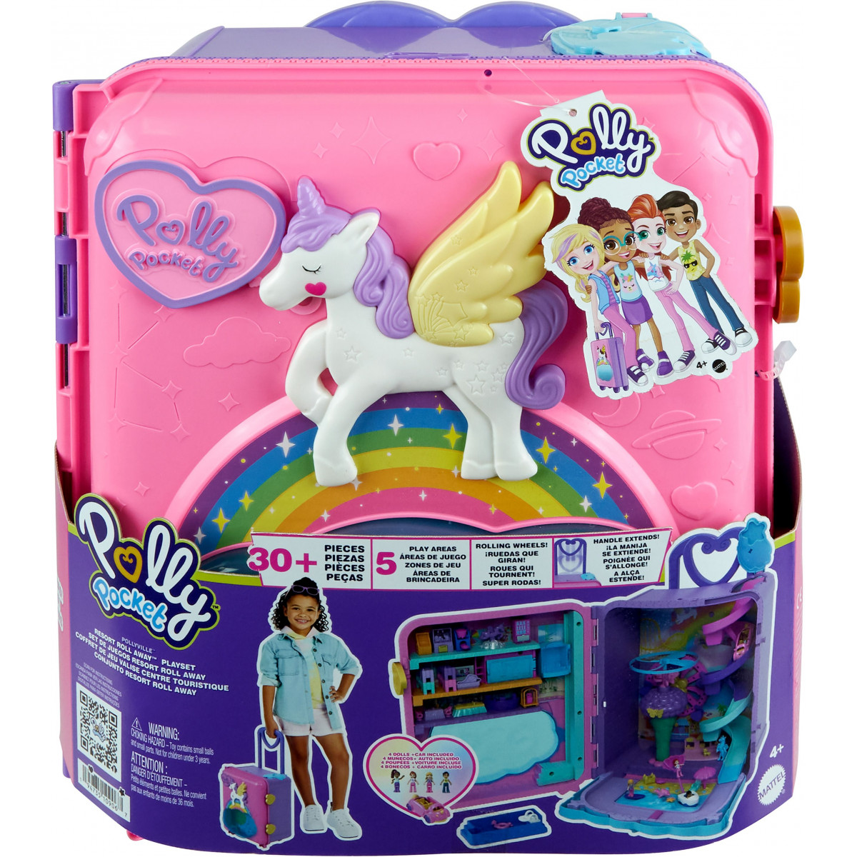 Polly Pocket - Polly Pocket Urlaub im Rollkoffer