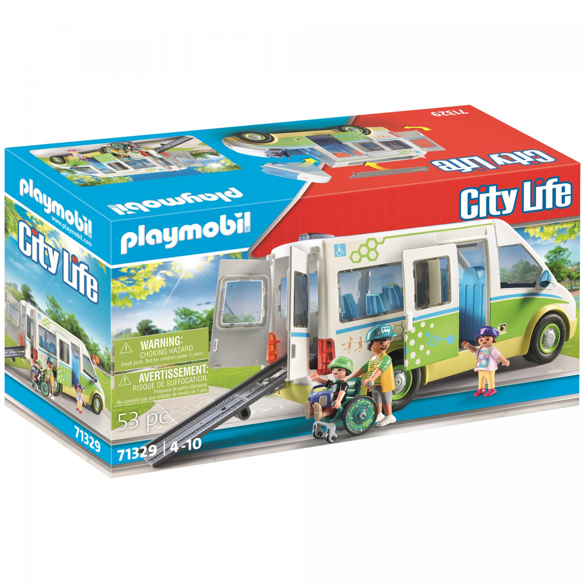 PLAYMOBIL 71329 - Schule - Schulbus