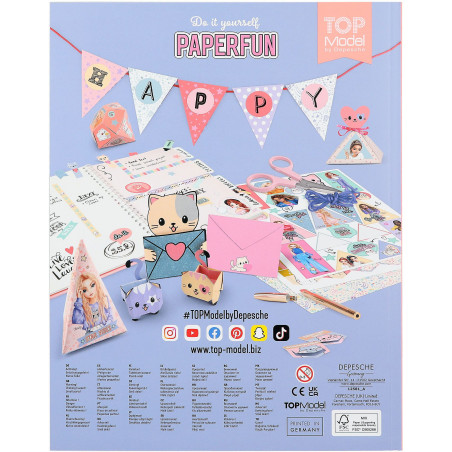 Depesche - TOPModel - DIY Paper Fun Book Cutie Star