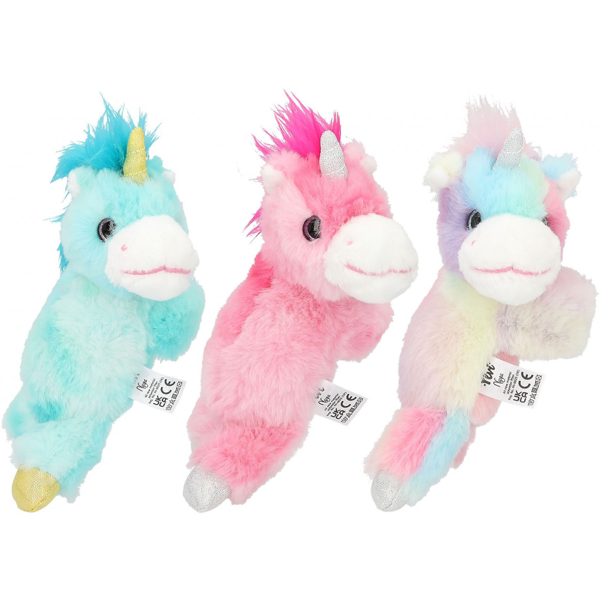 Depesche - Ylvi - Klipp Klapp Armband Plüsch Einhorn