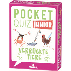 moses. - Pocket Quiz junior Verrückte Tiere