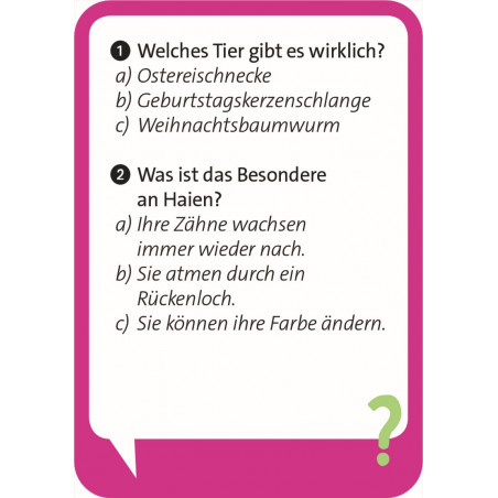 moses. - Pocket Quiz junior Verrückte Tiere moses. - Pocket Quiz junior Verrückte Tiere