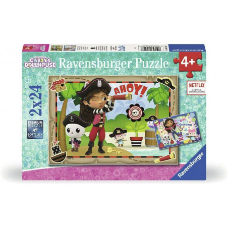 Ravensburger - Gabby's Dollhouse, 24 Teile Ravensburger - Gabby's Dollhouse, 24 Teile