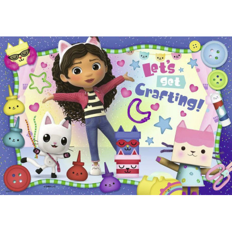 Ravensburger - Gabby's Dollhouse, 24 Teile Ravensburger - Gabby's Dollhouse, 24 Teile