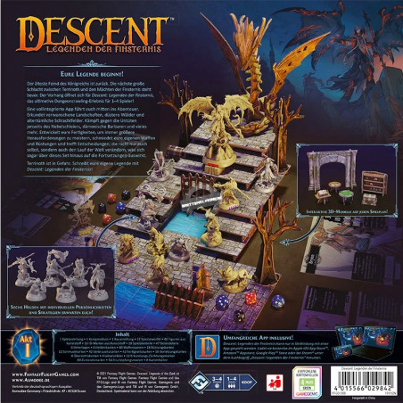 Fantasy Flight Games - Descent Akt I: Legenden der Finsternis Fantasy Flight Games - Descent Akt I: Legenden der Finsternis