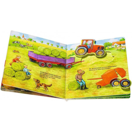 Ravensburger - Mein großes Puzzle-Spielbuch Bauernhof