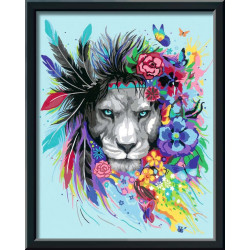 Ravensburger - Malen nach Zahlen - Boho Lion