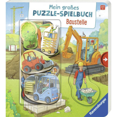 Ravensburger - Mein großes Puzzle-Spielbuch: Baustelle Ravensburger - Mein großes Puzzle-Spielbuch: Baustelle