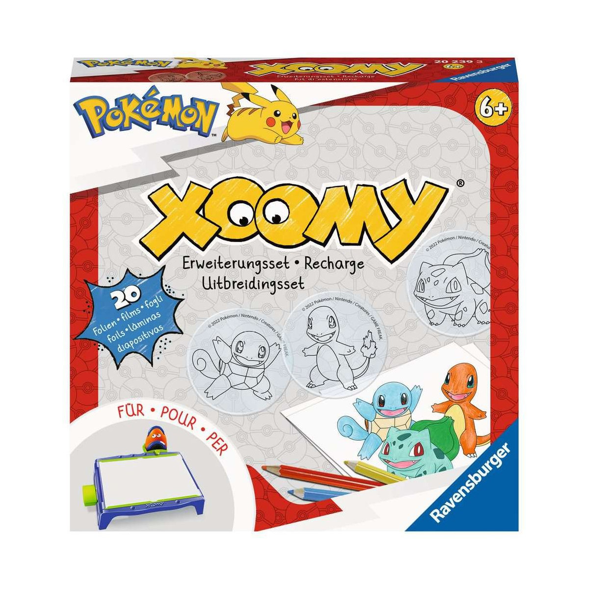 Ravensburger - Xoomy Pokémon Refill