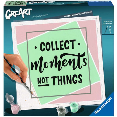 Ravensburger - Malen nach Zahlen - CreArt - Collect Moments, not Things