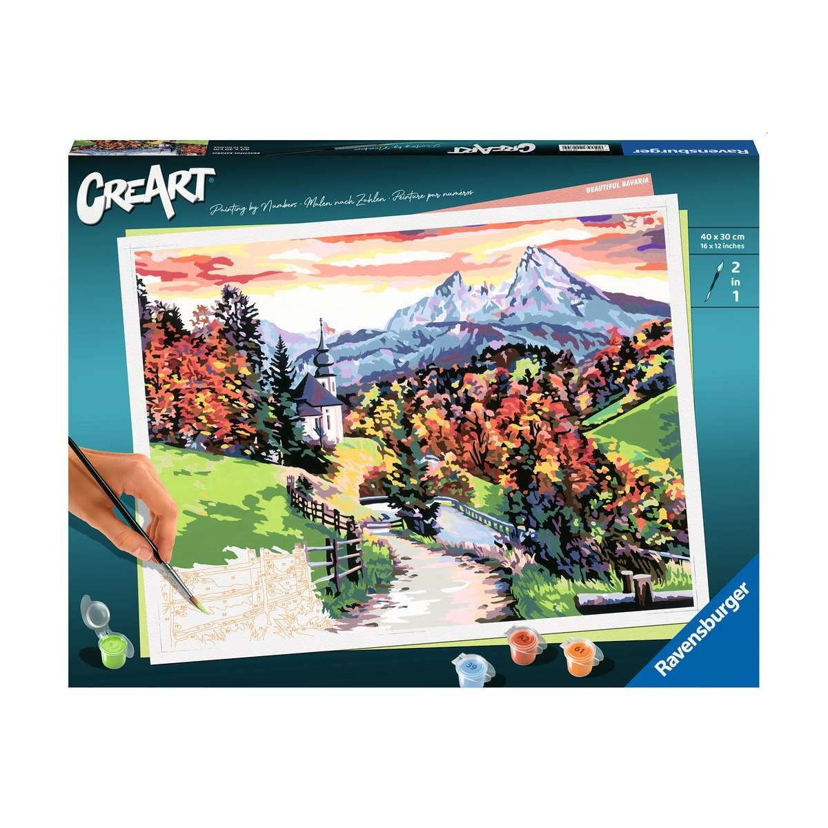 Ravensburger - Malen nach Zahlen - CreArt - Beautiful Bavaria