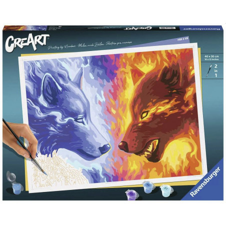 Ravensburger - Malen nach Zahlen - CreArt - Fire & Ice