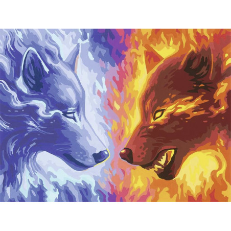 Ravensburger - Malen nach Zahlen - CreArt - Fire & Ice