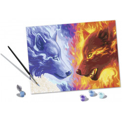 Ravensburger - Malen nach Zahlen - CreArt - Fire & Ice