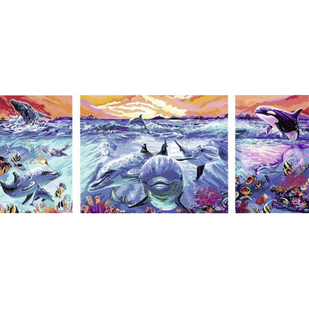 Ravensburger - Dolphins at Sunset