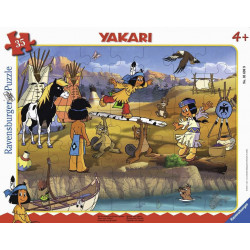 Ravensburger - Yakari - Mit Freunden im Freien spielen, 35 Teile Ravensburger - Yakari - Mit Freunden im Freien spielen, 35 Teile