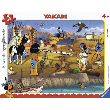 Ravensburger - Yakari - Mit Freunden im Freien spielen, 35 Teile Ravensburger - Yakari - Mit Freunden im Freien spielen, 35 Teile