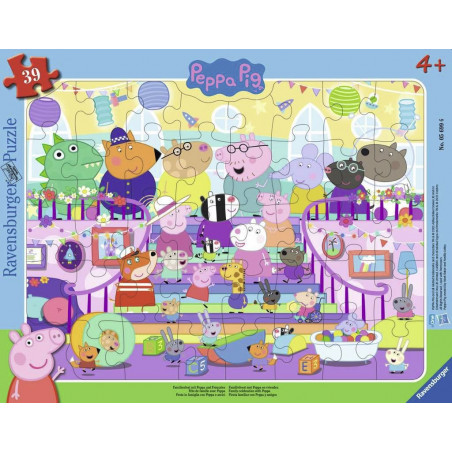 Ravensburger - Peppa Pig - Familienfest mit Peppa und Freunden, 39 Teile Ravensburger - Peppa Pig - Familienfest mit Peppa und Freunden, 39 Teile