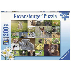 Ravensburger - Süße Tierbabys, 200 Teile Ravensburger - Süße Tierbabys, 200 Teile