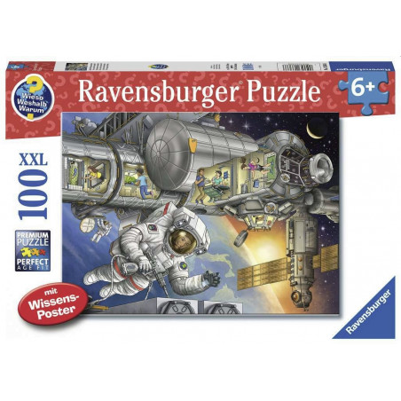 Ravensburger - Wieso? Weshalb? Warum? Auf der Weltraumstation, 100 Teile Ravensburger - Wieso? Weshalb? Warum? Auf der Weltraumstation, 100 Teile