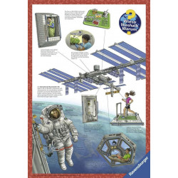Ravensburger - Wieso? Weshalb? Warum? Auf der Weltraumstation, 100 Teile Ravensburger - Wieso? Weshalb? Warum? Auf der Weltraumstation, 100 Teile