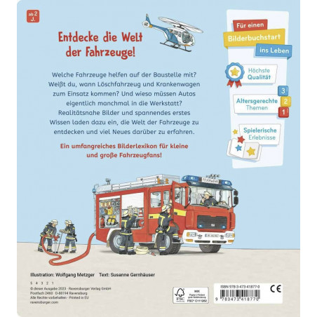 Ravensburger - Mein großes Bilderlexikon: Alles über Fahrzeuge Ravensburger - Mein großes Bilderlexikon: Alles über Fahrzeuge