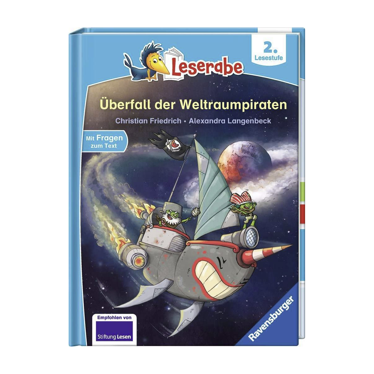 Ravensburger - Leserabe - 2. Lesestufe: Überfall der Weltraumpiraten