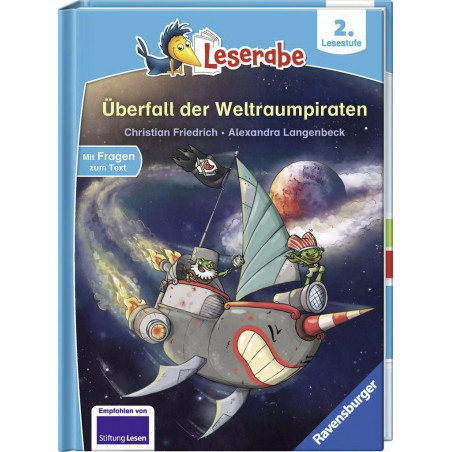 Ravensburger - Leserabe - 2. Lesestufe: Überfall der Weltraumpiraten Ravensburger - Leserabe - 2. Lesestufe: Überfall der Weltraumpiraten