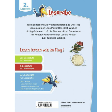 Ravensburger - Leserabe - 2. Lesestufe: Überfall der Weltraumpiraten Ravensburger - Leserabe - 2. Lesestufe: Überfall der Weltraumpiraten