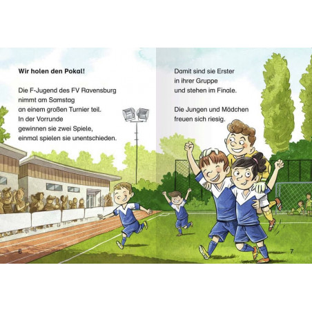 Ravensburger - Leserabe - 1. Lesestufe: Fußballgeschichten