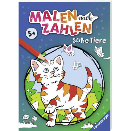 Ravensburger - Malen nach Zahlen ab 5: Süße Tiere Ravensburger - Malen nach Zahlen ab 5: Süße Tiere