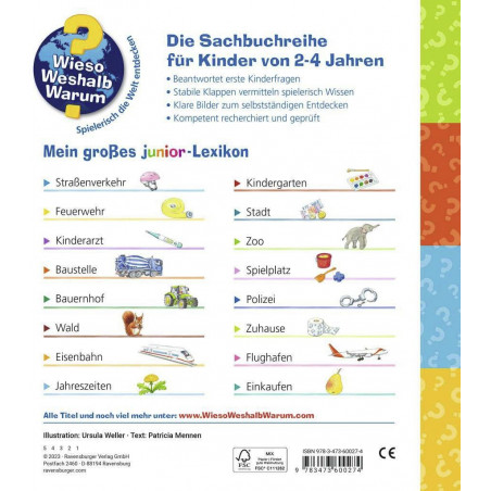 Ravensburger - Wieso? Weshalb? Warum? Mein großes junior-Lexikon