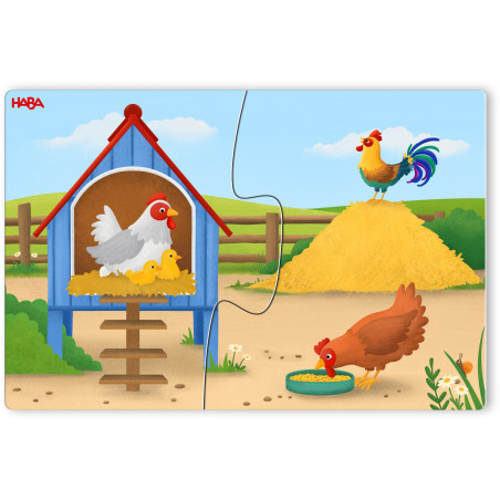 HABA - 10 Puzzles - Auf dem Bauernhof