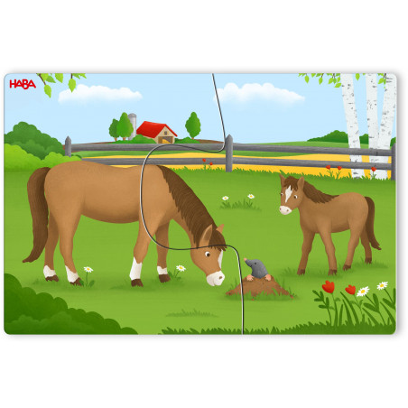 HABA - 10 Puzzles - Auf dem Bauernhof
