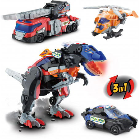 VTech - Switch & Go Dinos - 3-in-1 Super-T-Rex