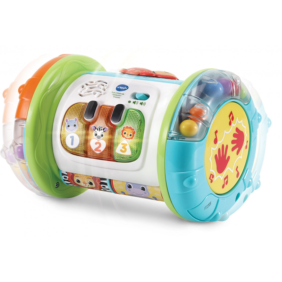 Vtech Baby - 3-in-1 Rollende Entdecker-Trommel