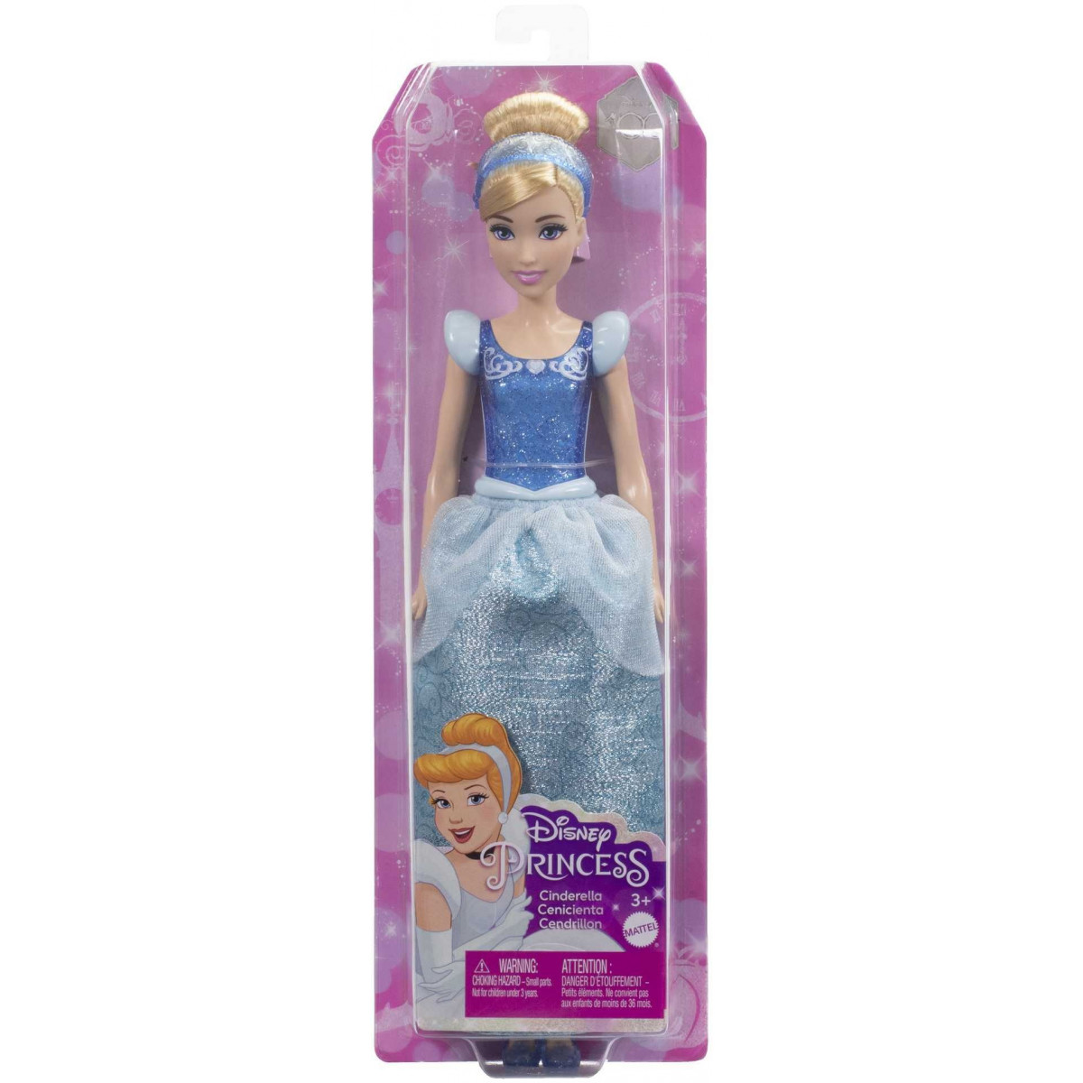 Mattel - Disney Prinzessin Cinderella-Puppe